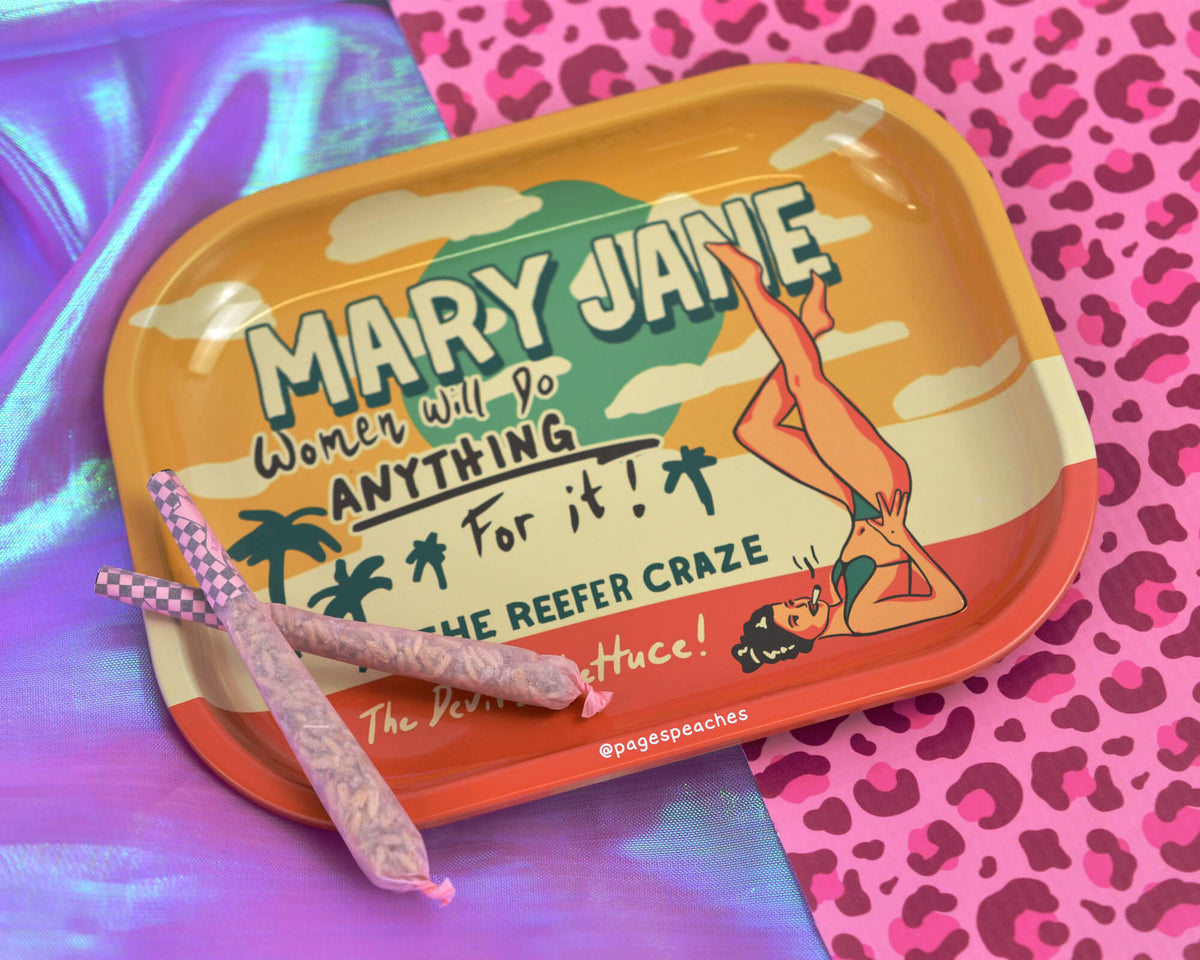 Mary J Rolling Tray (Case Pack x4)