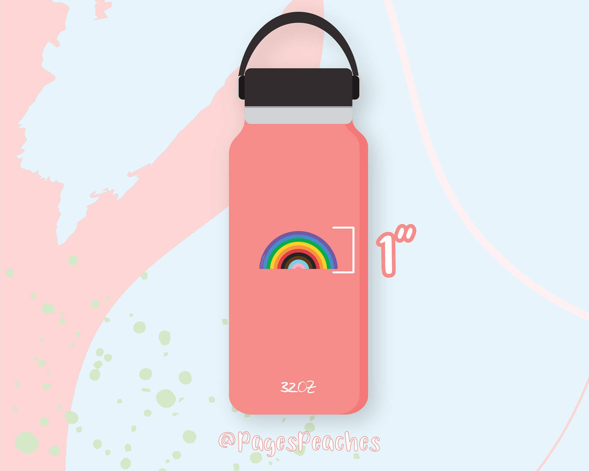 LGBTQ Rainbow Sticker (Case Pack x6)