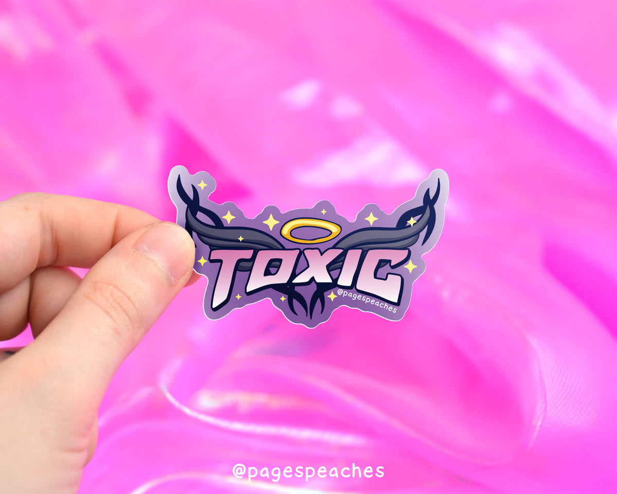 Toxic Sticker (Case Pack x6)