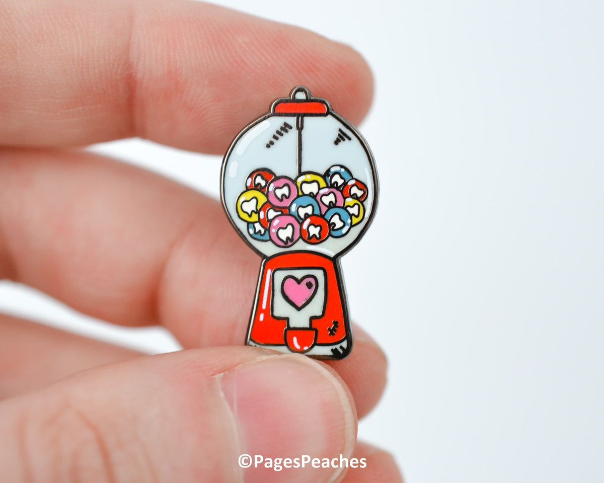 Mini Gumball Enamel Pin (Case Pack x4)