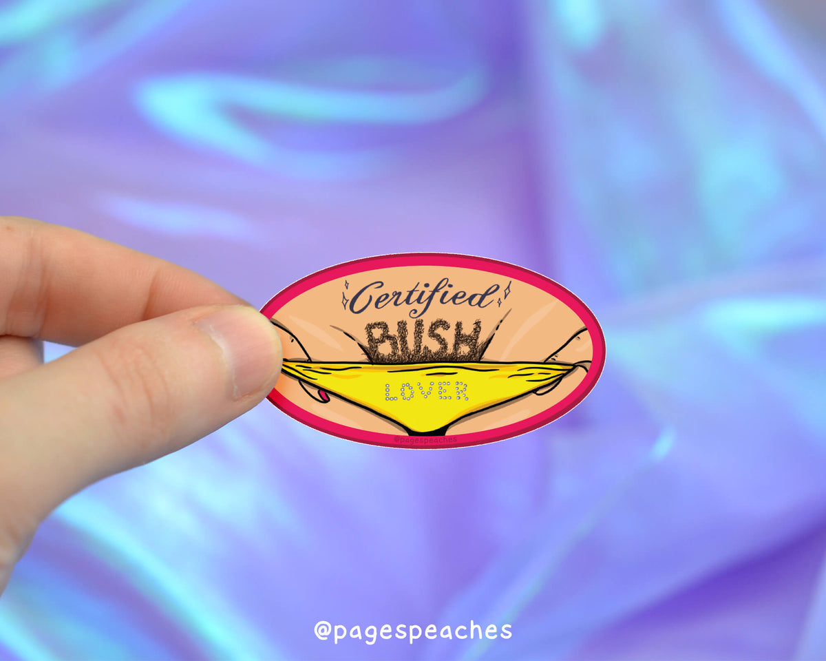 Bush Lover Sticker (Case Pack x6)