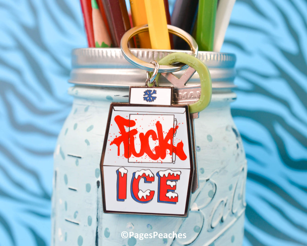 Fuck Ice Keychain (Case Pack x4)