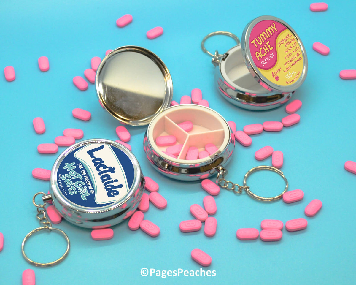 Tummy Ache Pill Case (Case Pack x4)