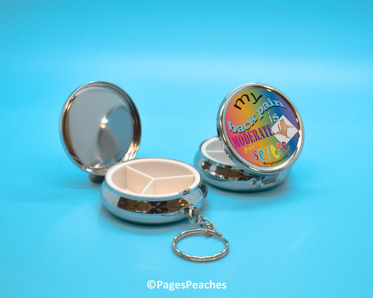 Back Pain Pill Case (Case Pack x4)