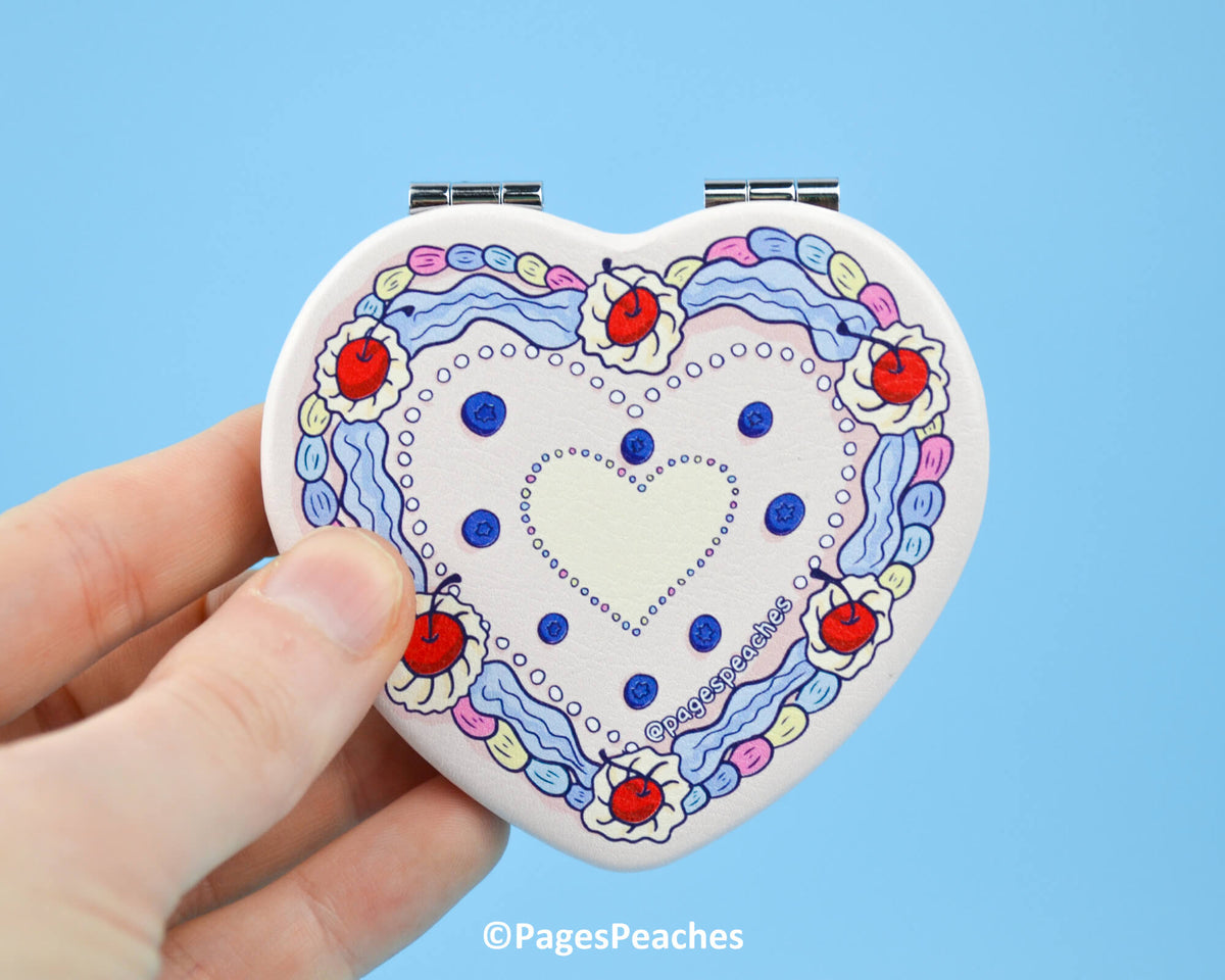Heart Cake Mirror (Case Pack x4)