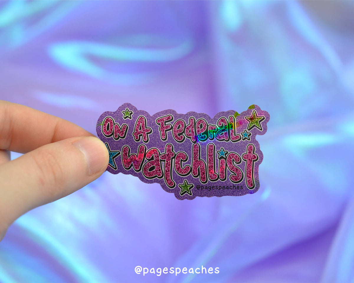 Federal Watchlist Sticker (Case Pack x6)