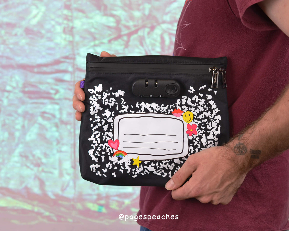 Composition Lockable Pouch (Case Pack x3)