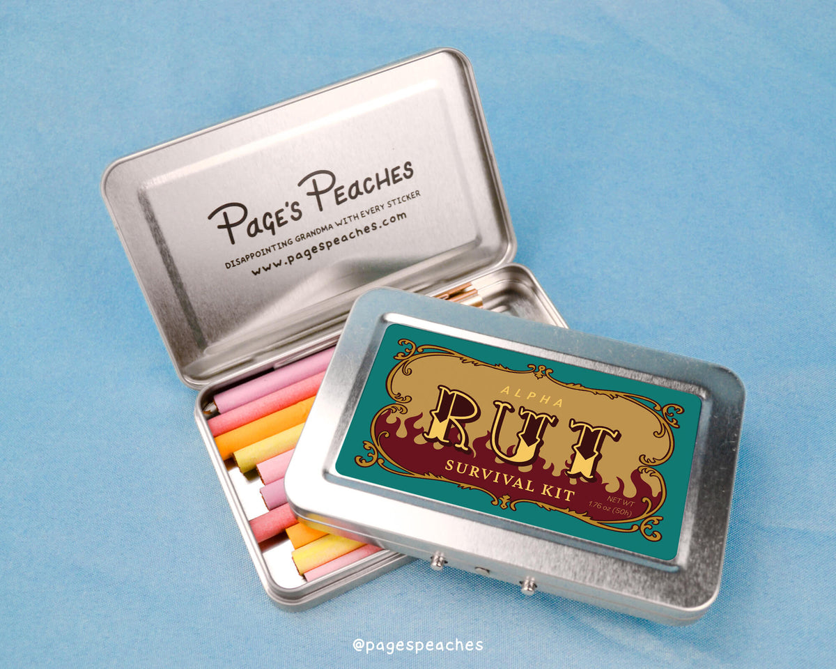 Alpha Rut Cigarette Case (Case Pack x4)