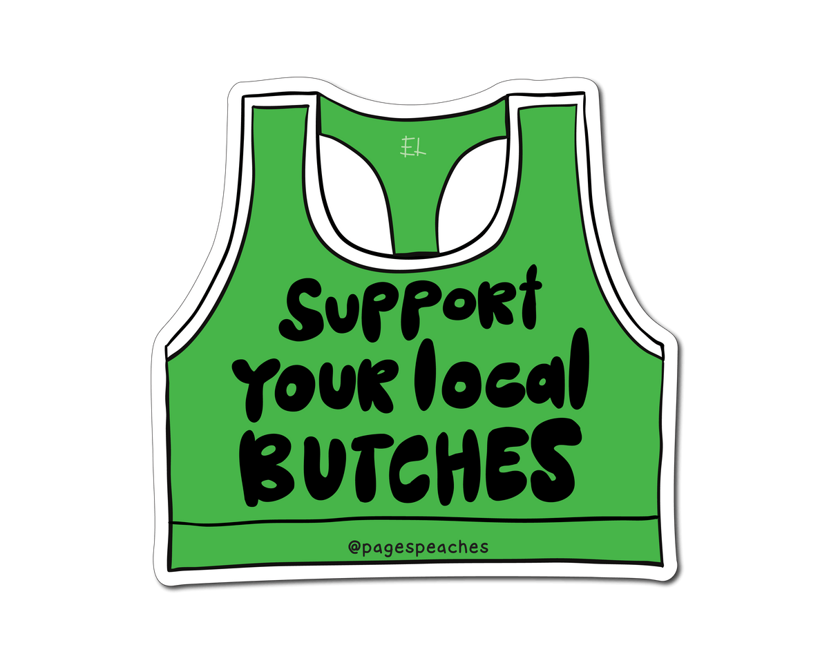 Butches Sticker (Case Pack x6)