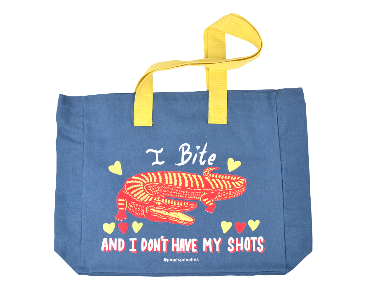 I Bite Tote Bag (Case Pack x3)