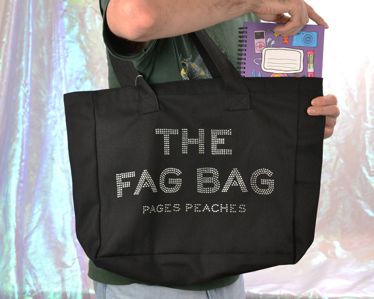 LIMITED EDITION Bedazzled The Fag Bag Tote Bag (Case Pack x3)