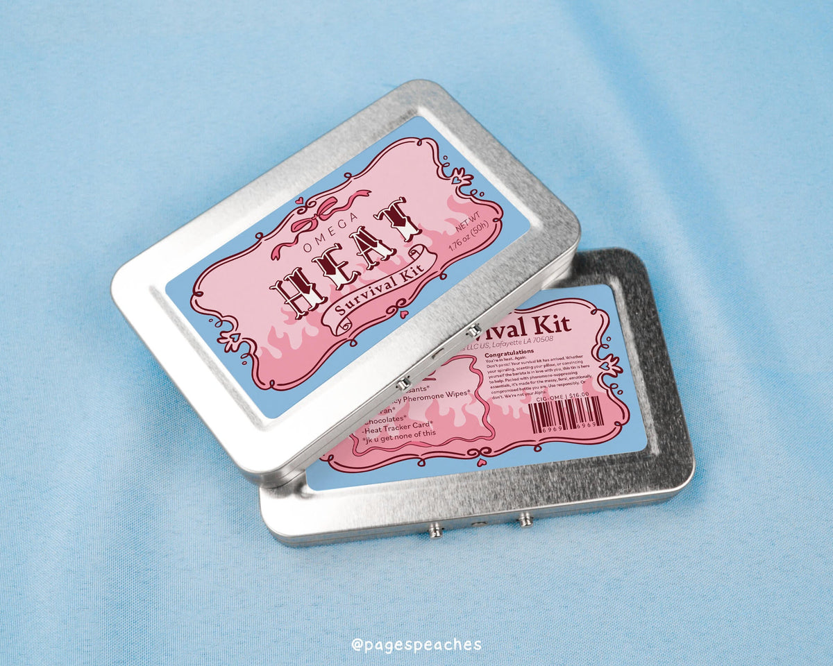 Omega Heat Cigarette Case (Case Pack x4)