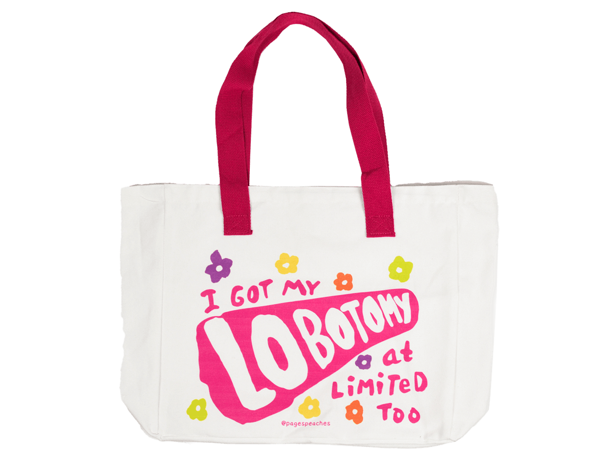 Lobotomy Tote Bag (Case Pack x3)