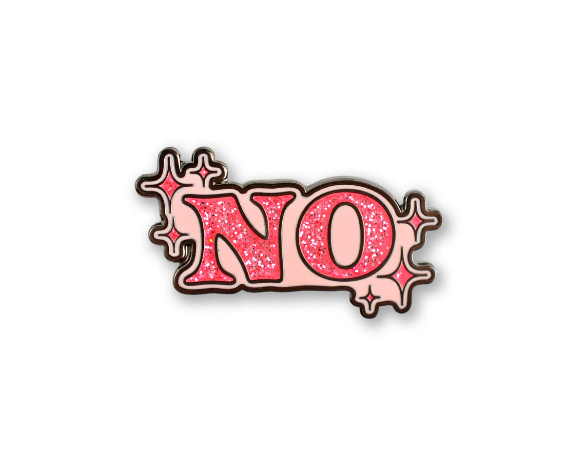 No Enamel Pin (Case Pack x4)