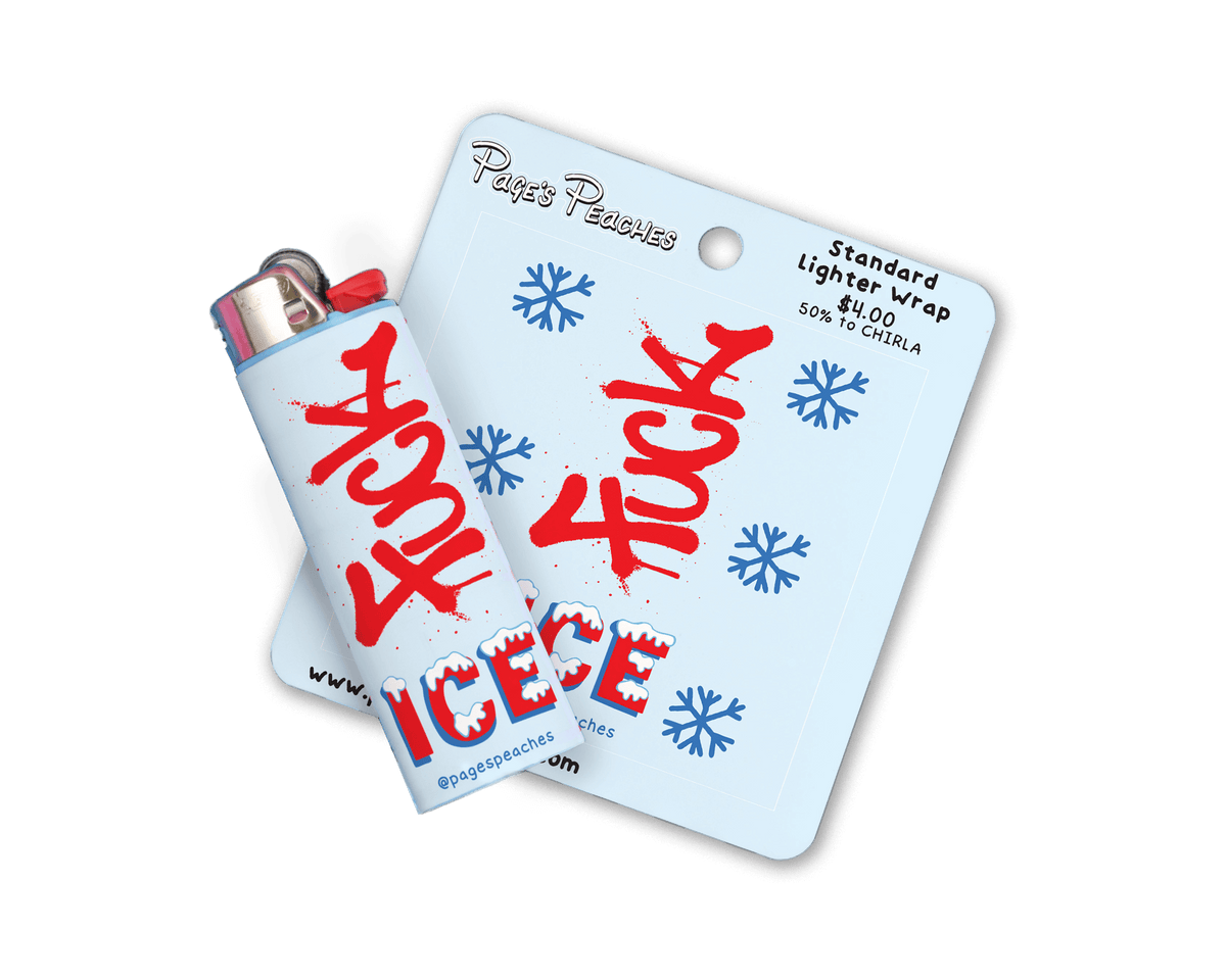 Fuck Ice Lighter Wrap (Case Pack x6)