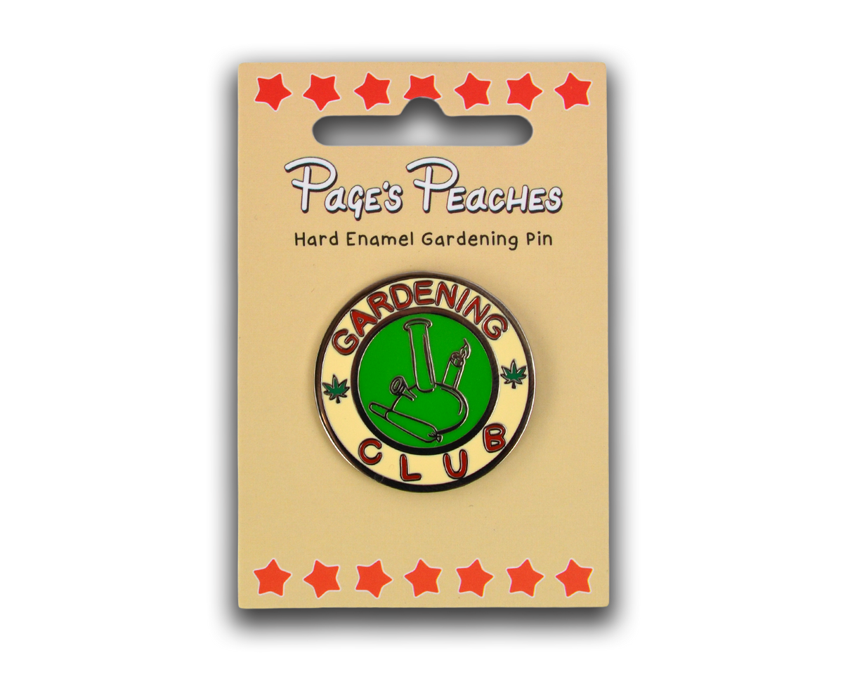 Hard Enamel Gardening Club Pin (Case Pack x4)