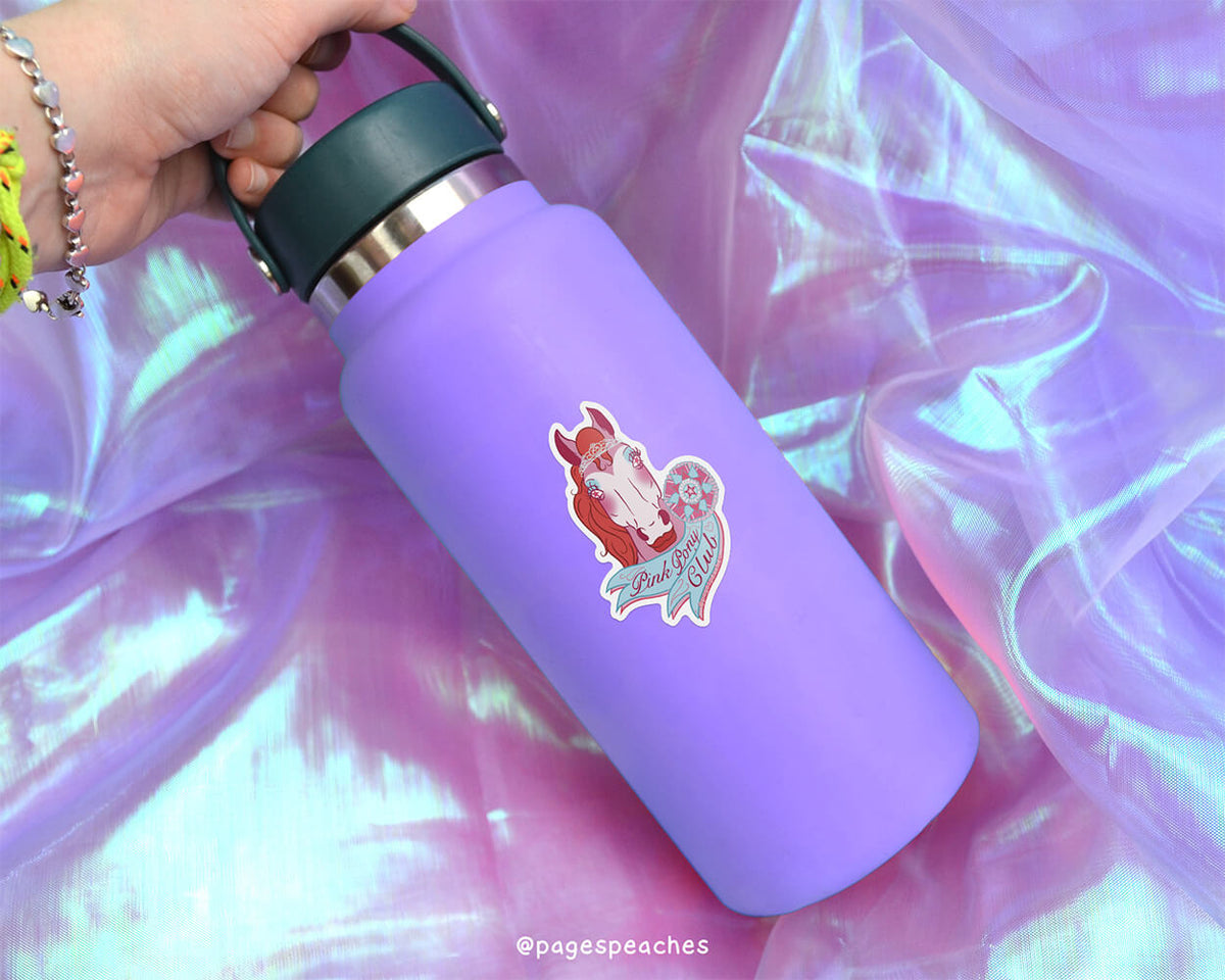 Pink Pony Sticker (Case Pack x6)