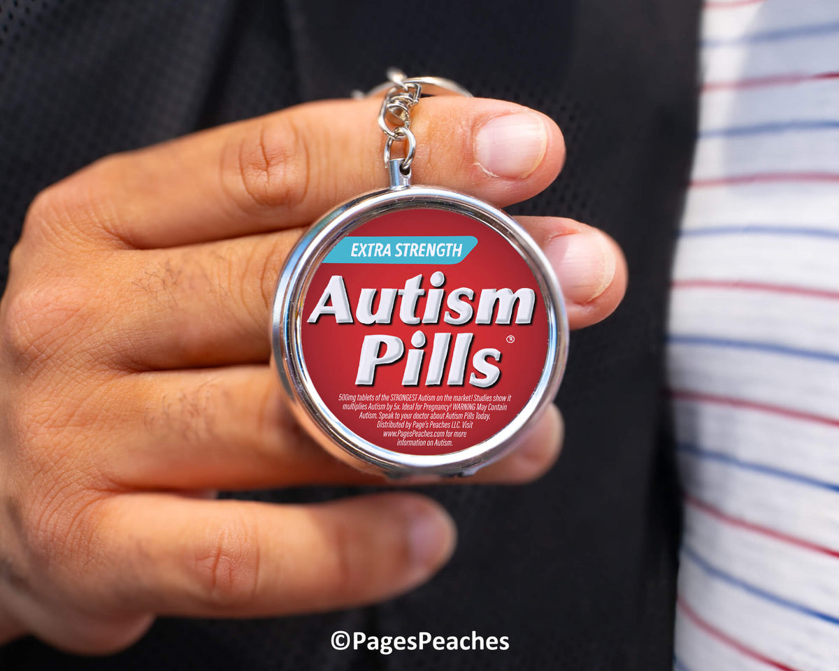 Autism Pills Pill Case (Case Pack x4)