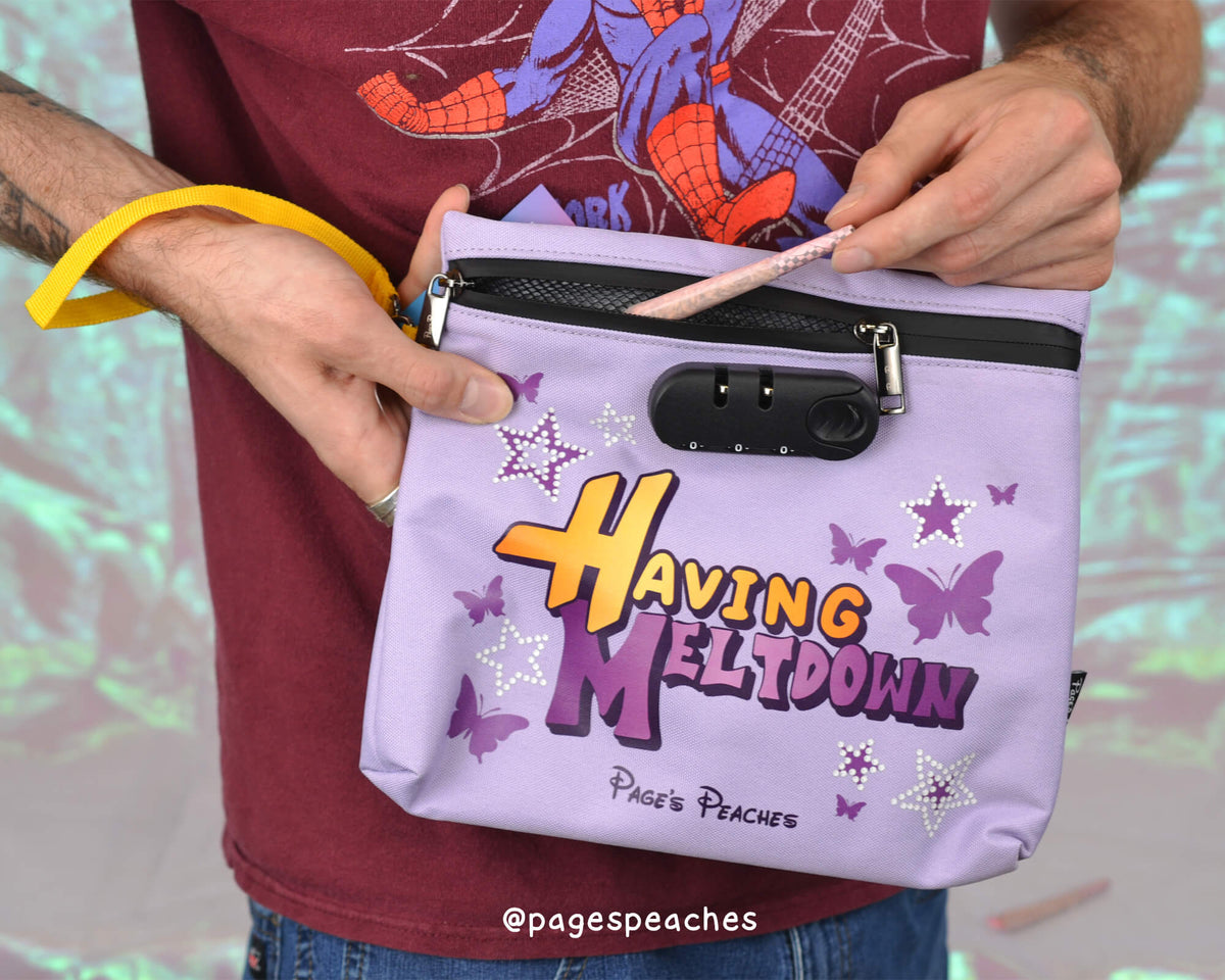 Having Meltdown Lockable Pouch (Case Pack x3)