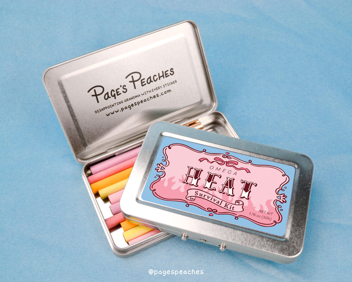 Omega Heat Cigarette Case (Case Pack x4)