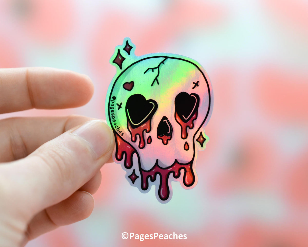 Cute Skull Sticker (Case Pack x6)