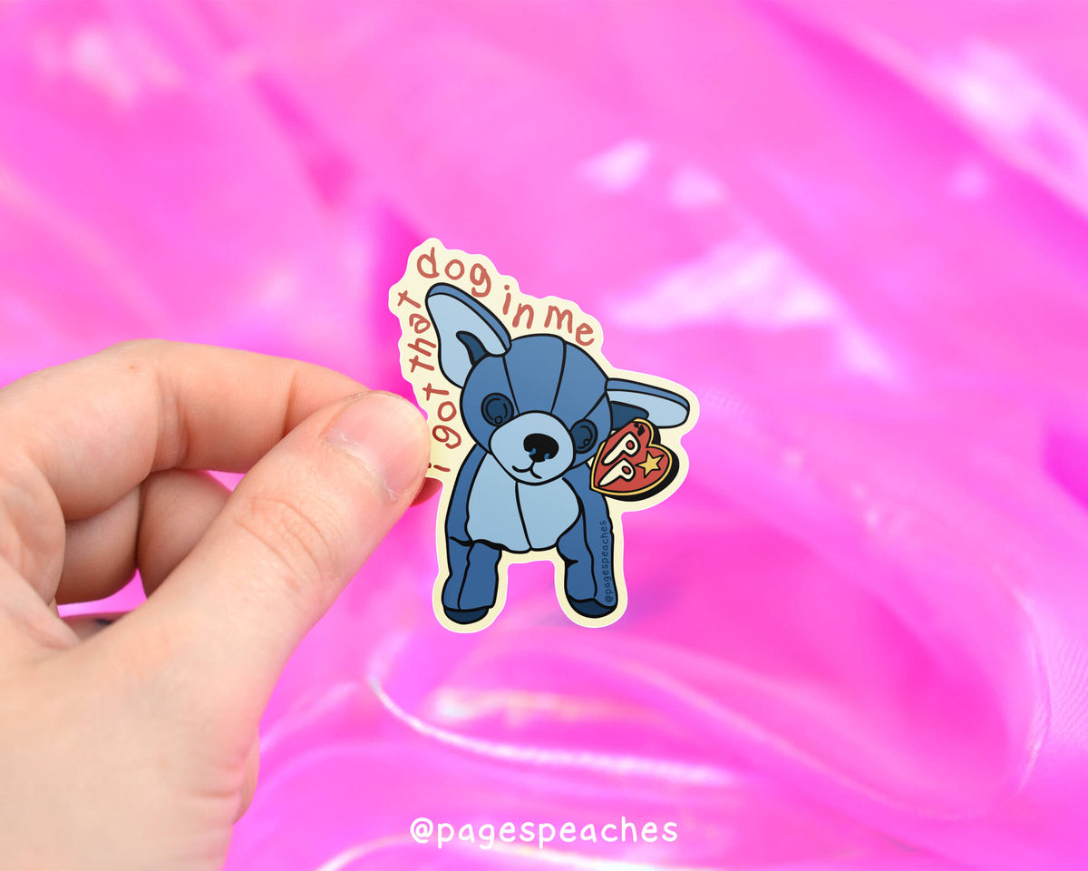 Dog In Me Sticker (Case Pack x6)