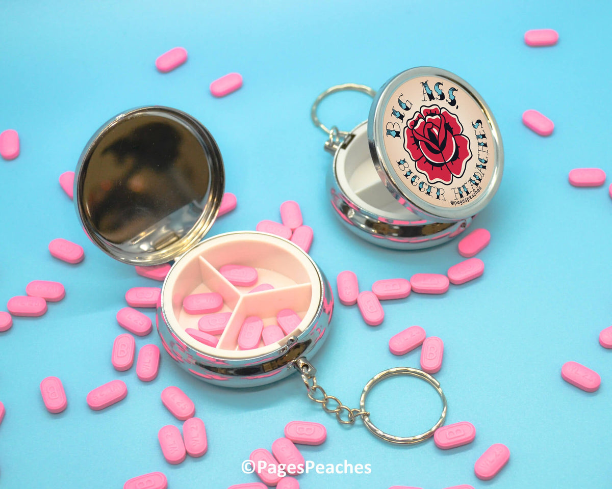 Big Ass, Bigger Headaches Pill Case (Case Pack x4)