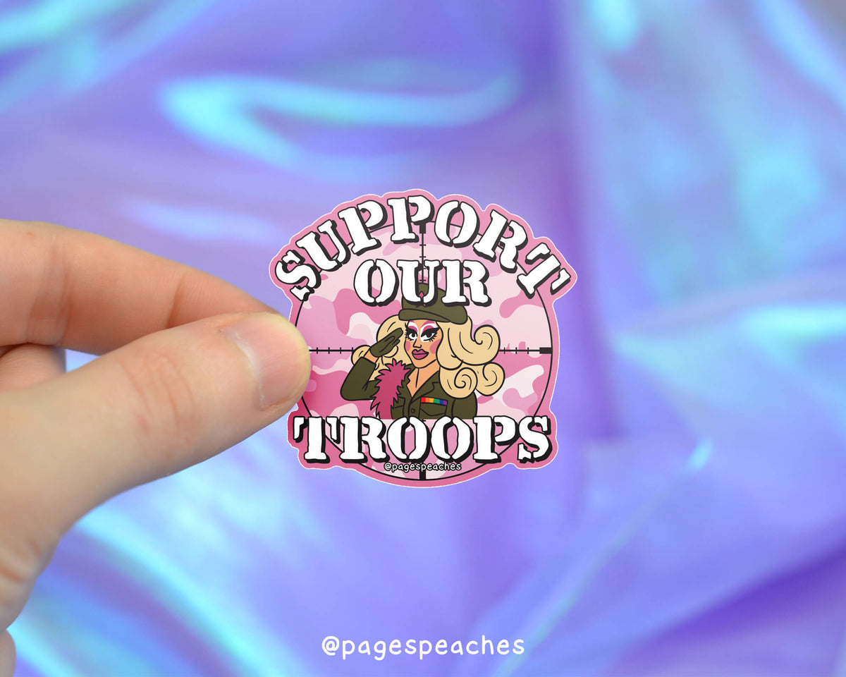 Troops Sticker (Case Pack x6)