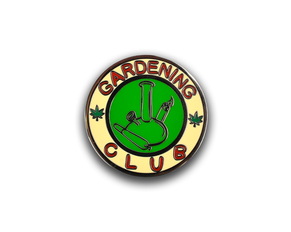 Hard Enamel Gardening Club Pin (Case Pack x4)