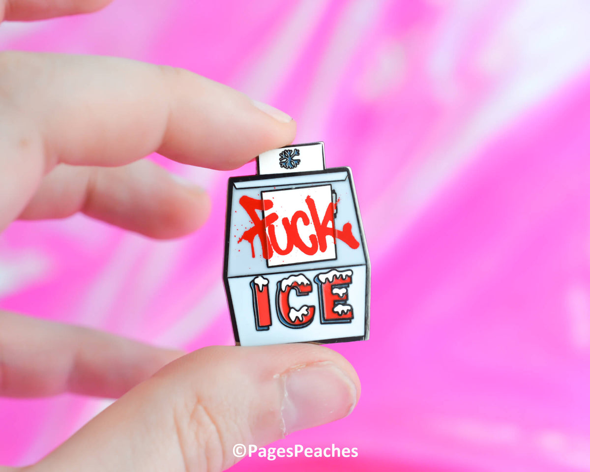 Fuck Ice  Enamel Pin (Case Pack x4)