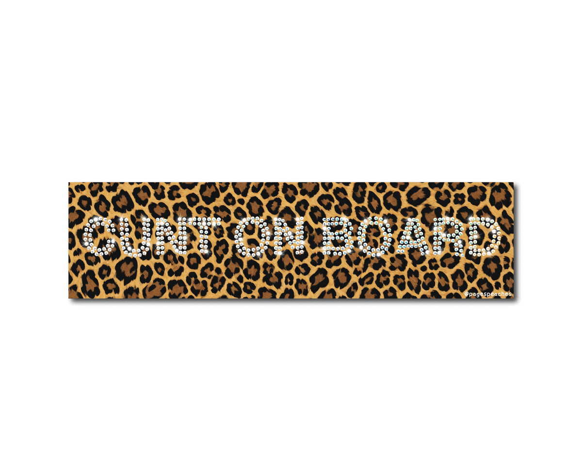 Cunt On Board Bumper Sticker (Case Pack x4)