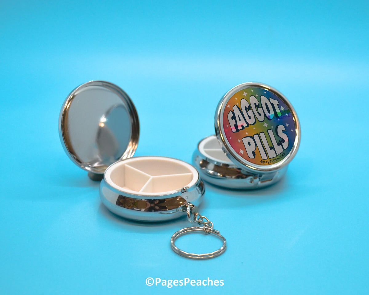Faggot Pills Case (Case Pack x4)