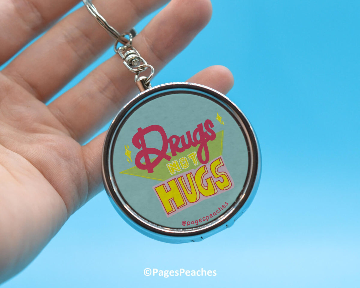 Drugs Not Hugs Pill Case (Case Pack x4)