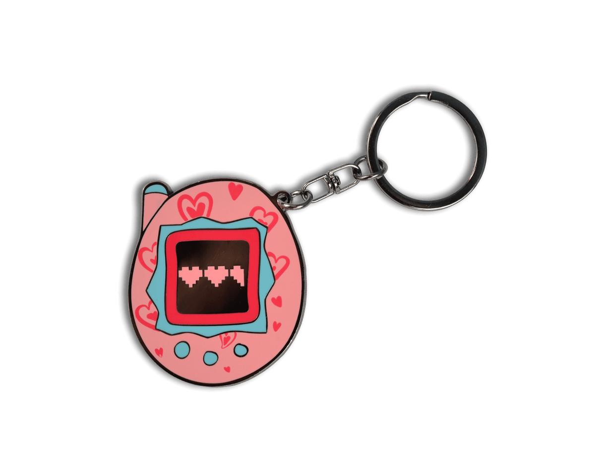 Peachotchi Enamel Keychain (Case Pack x4)
