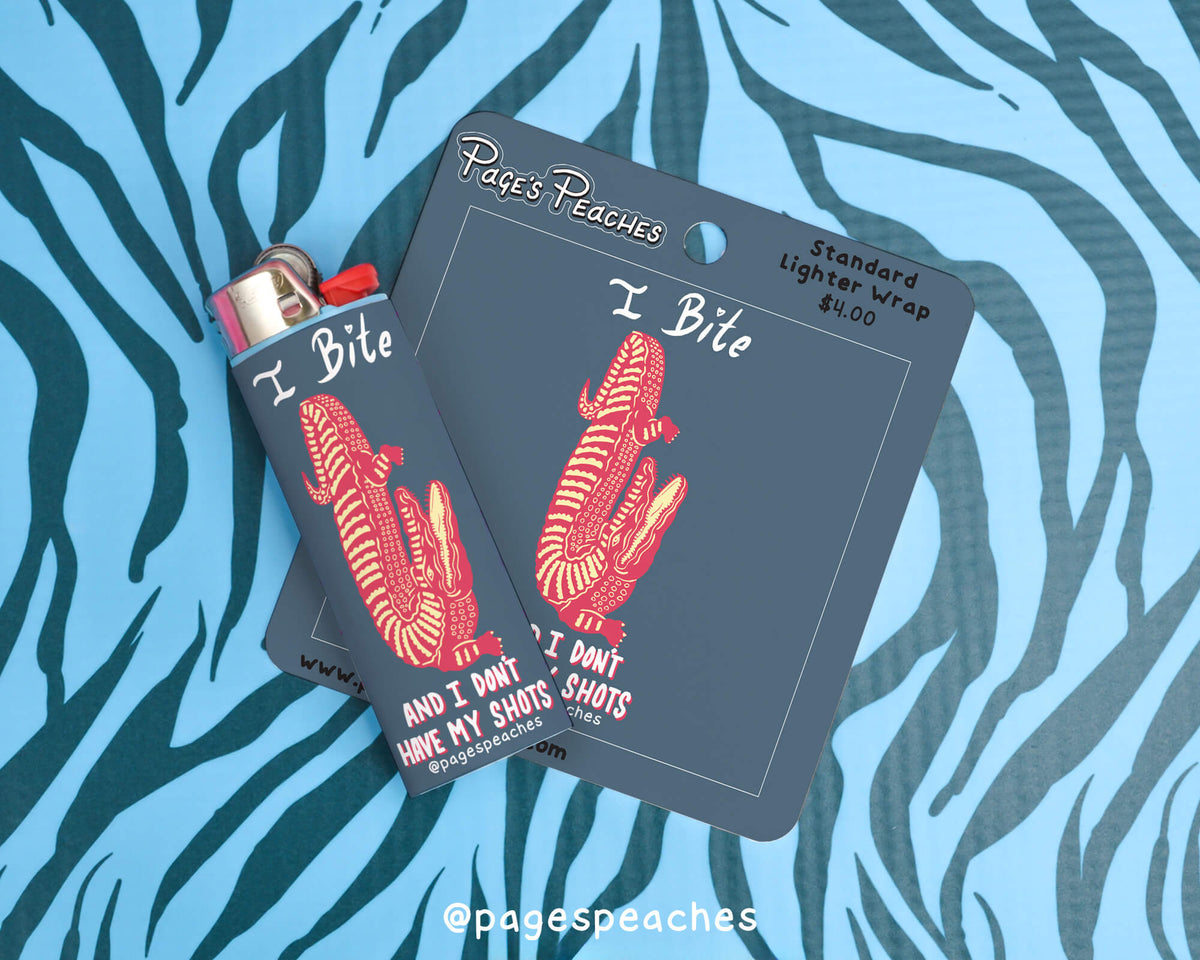 I Bite Lighter Wrap (Case Pack x6)