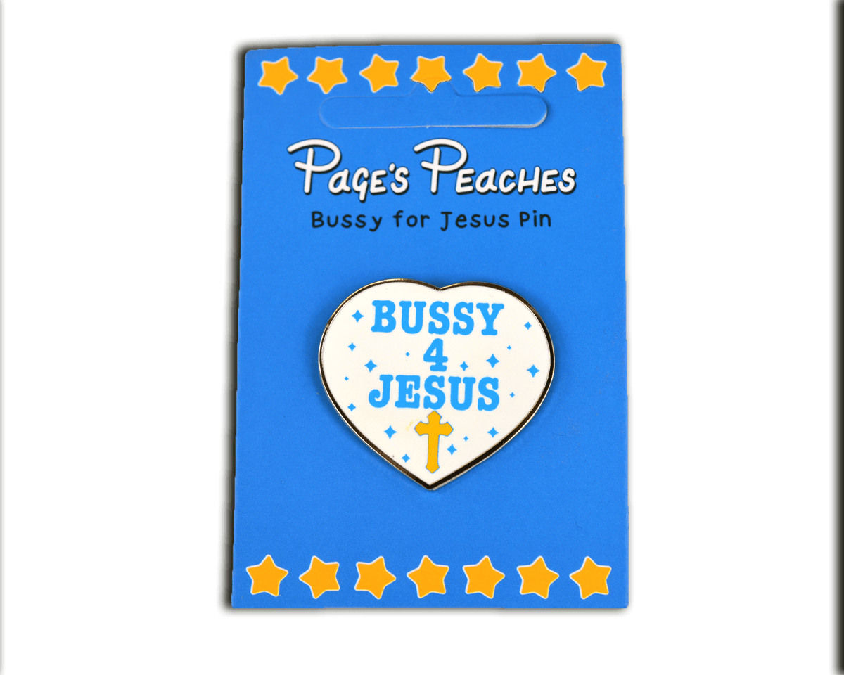Bussy For Jesus Pin (Case Pack x4)