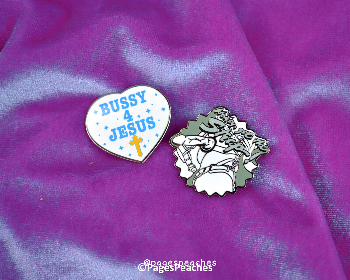 Bussy For Jesus Pin (Case Pack x4)