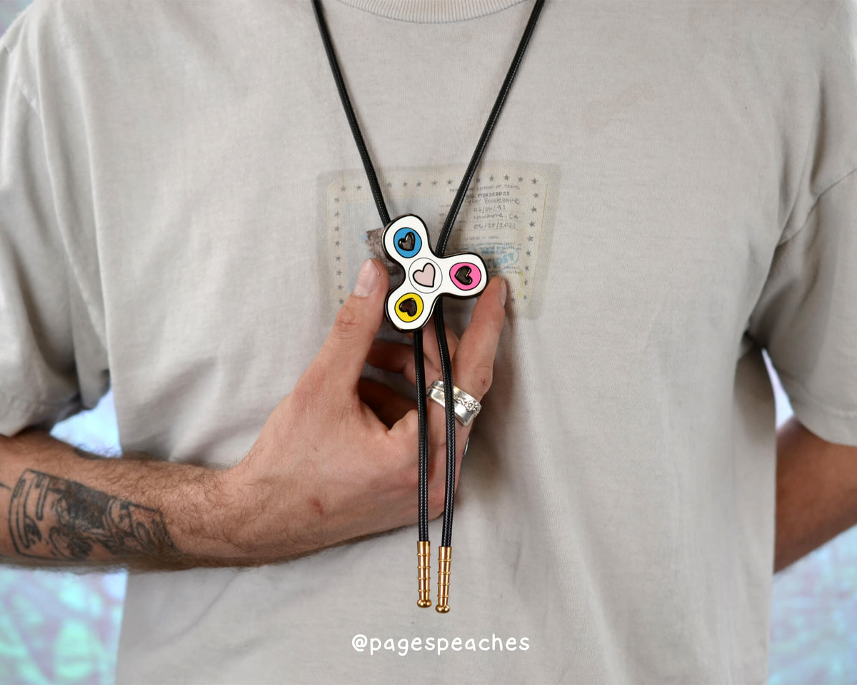 Fidget Bolo Tie (Case Pack x4)