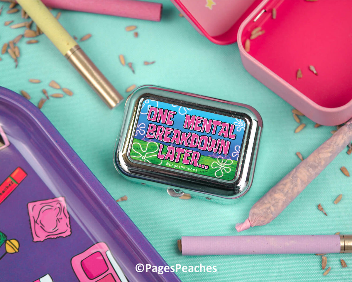 Mental Breakdown Portable Ashtray (Case Pack x4)