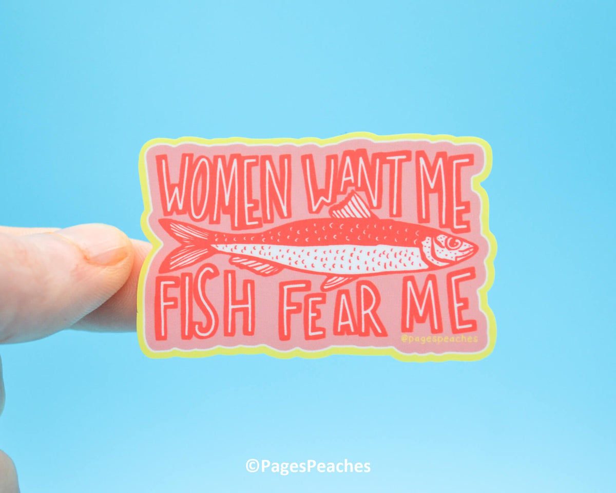 Women Want Me Sticker (Case Pack x6)