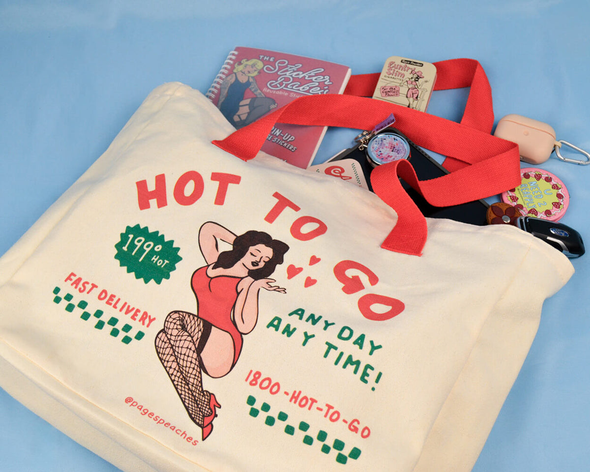 Hot To Go Tote Bag (Case Pack x3)