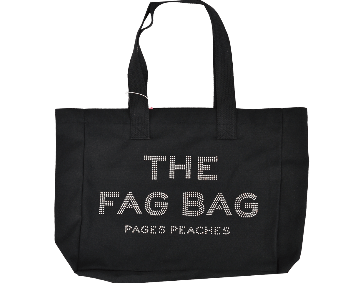 LIMITED EDITION Bedazzled The Fag Bag Tote Bag (Case Pack x3)