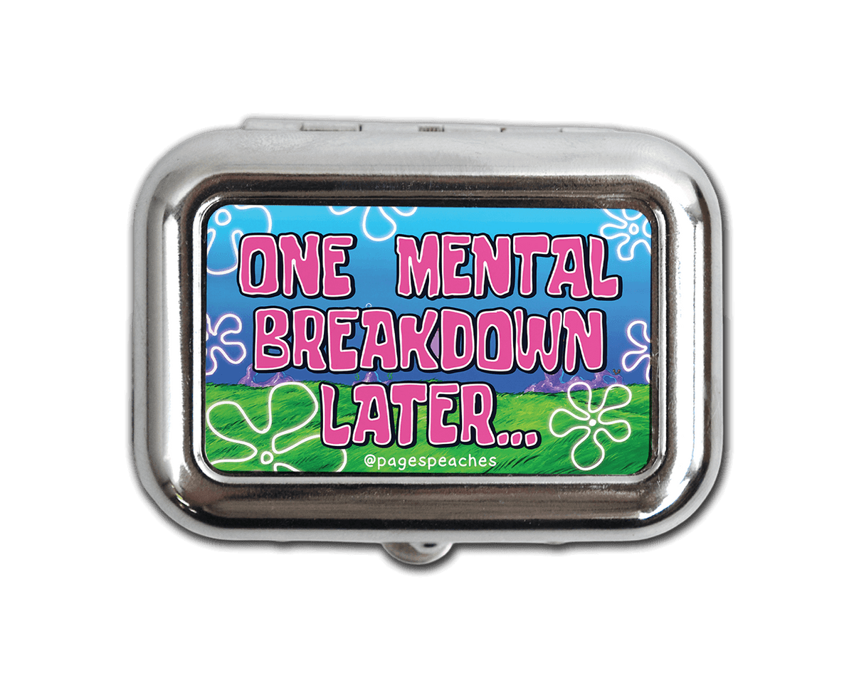 Mental Breakdown Portable Ashtray (Case Pack x4)