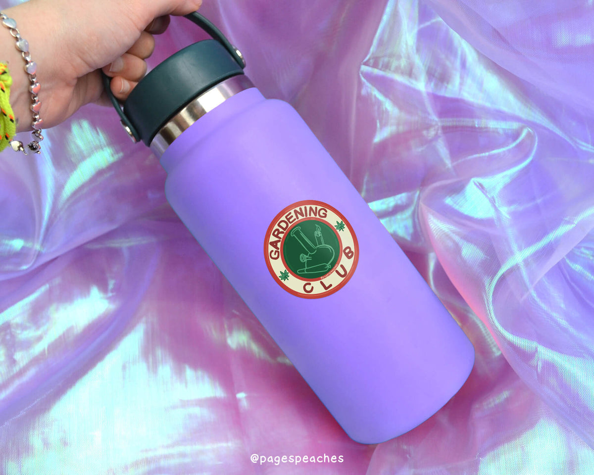 Gardening Club Sticker (Case Pack x6)