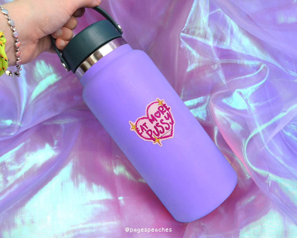 Eat More Pussy Sticker (Case Pack x6)