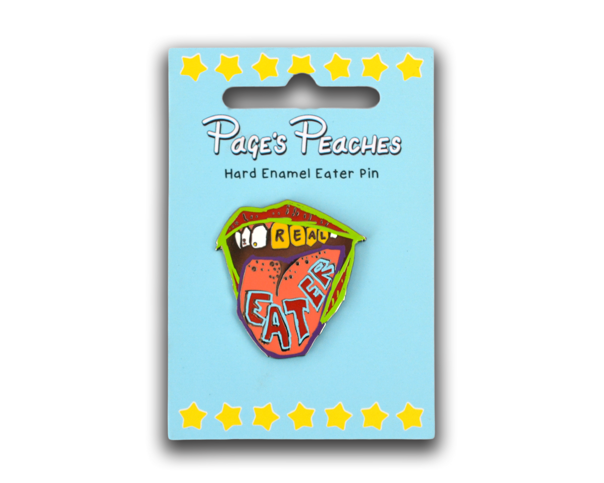Hard Enamel Real Eater Pin (Case Pack x4)