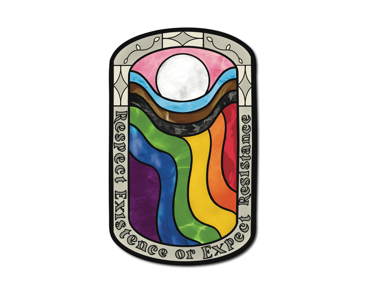 Respect Existence Sticker (Case Pack x6)
