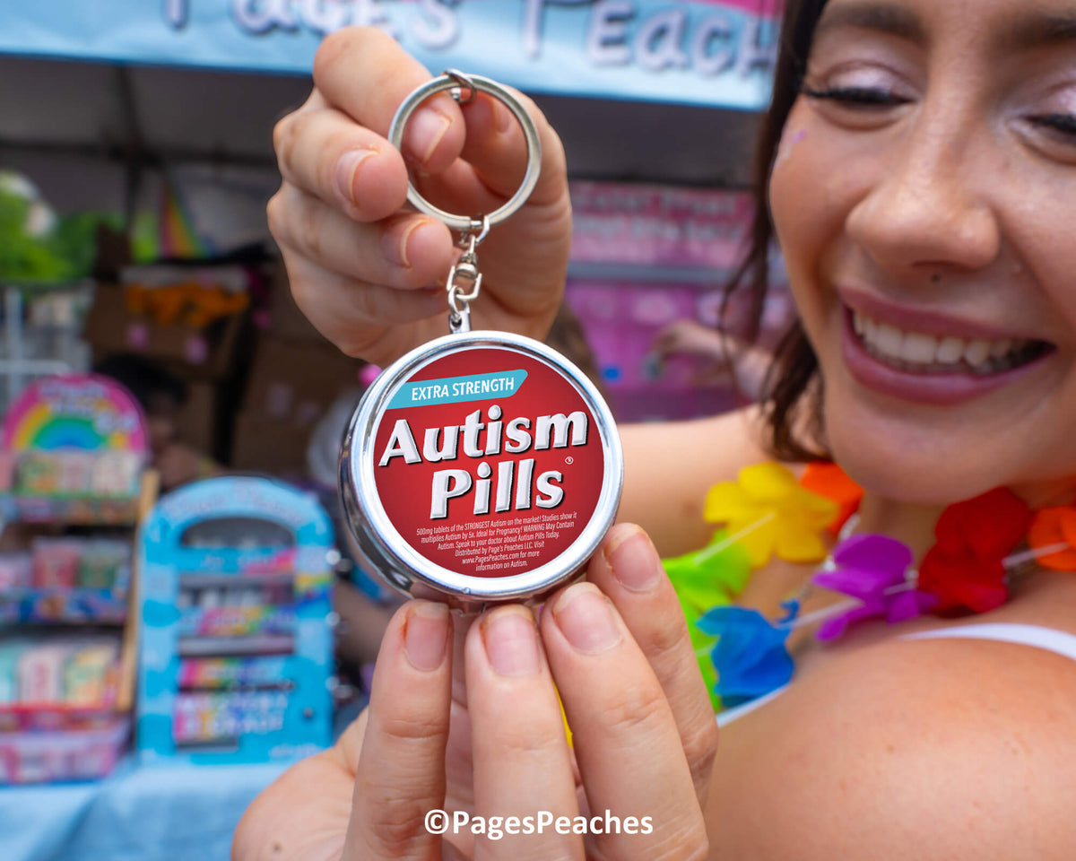 Autism Pills Pill Case (Case Pack x4)