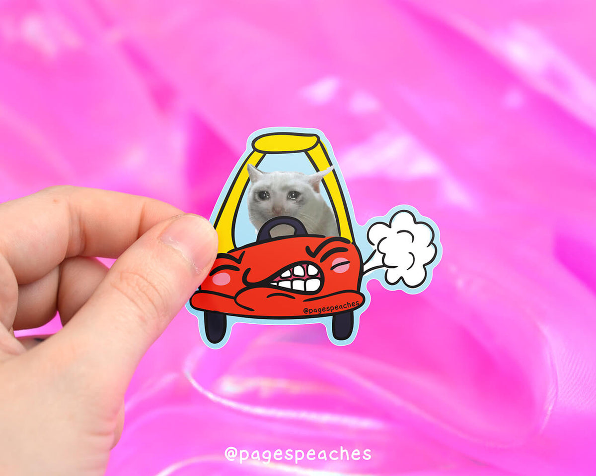 Cat Sticker (Case Pack x6)