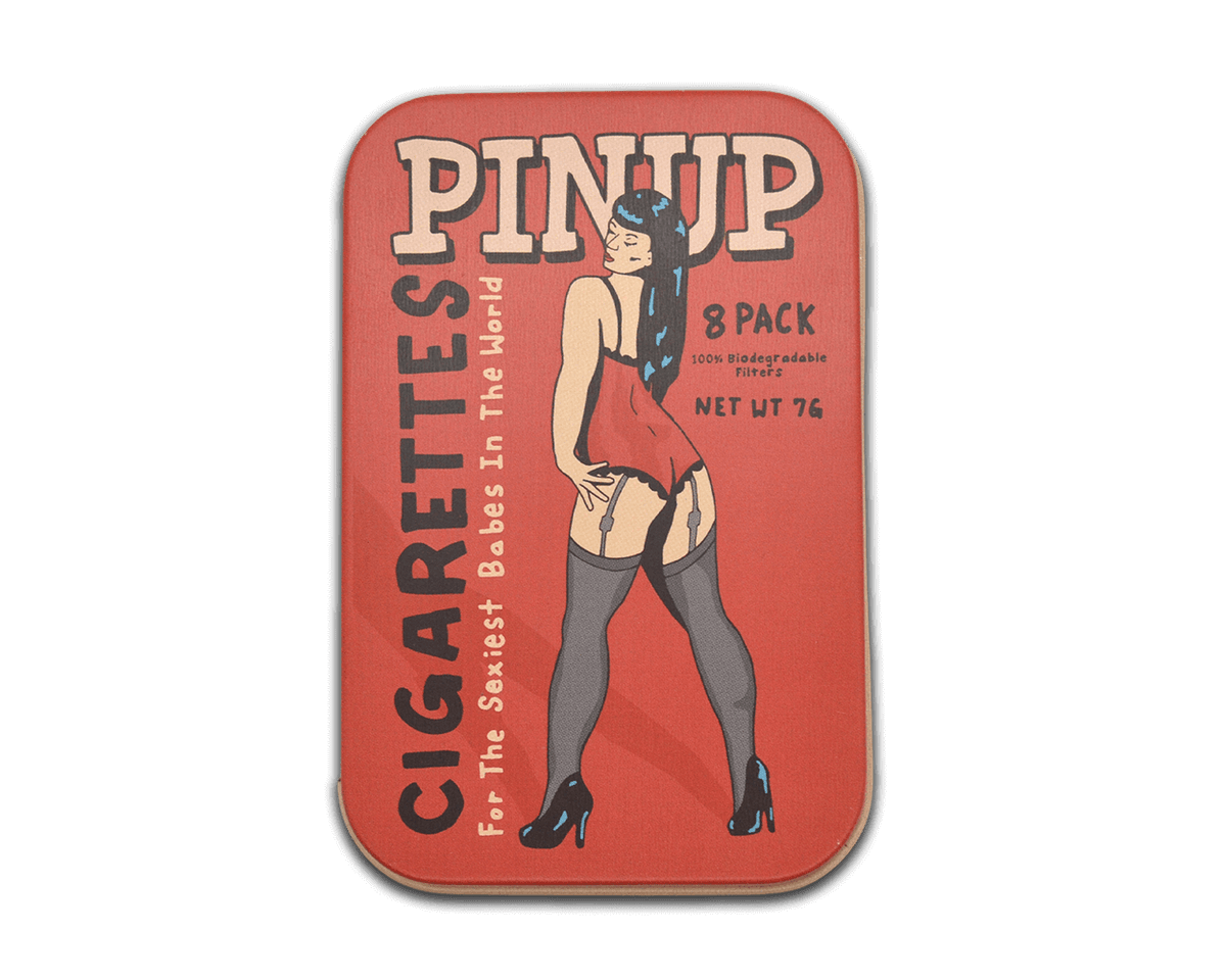 Pinup Cigarettes Stash Tin (Case Pack x4)